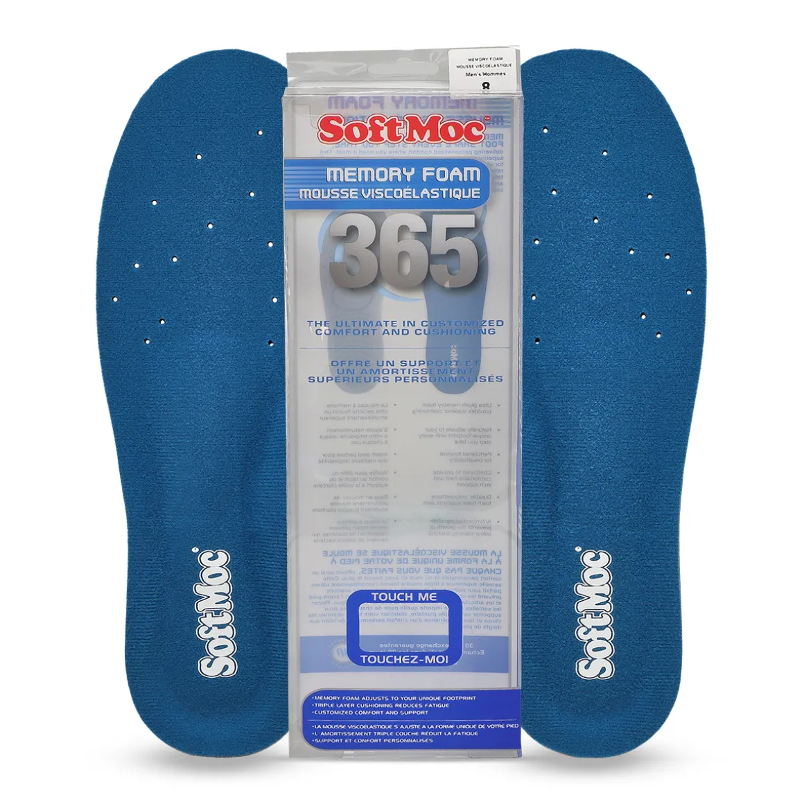 Antifatigue Memory Foam Insole Men