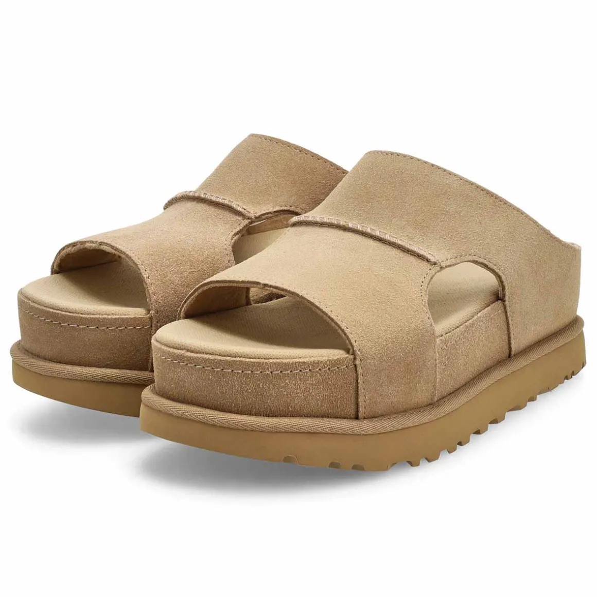 Golden Star Hi Cutout Slide Women