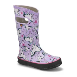 Rainboot Unicorn Awesome Girls